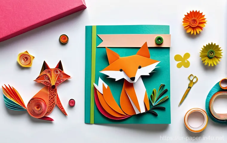 종이공예의 역사 - A serene and warmly lit image of an individual (gender-neutral, around 30 years old) deeply engrosse...