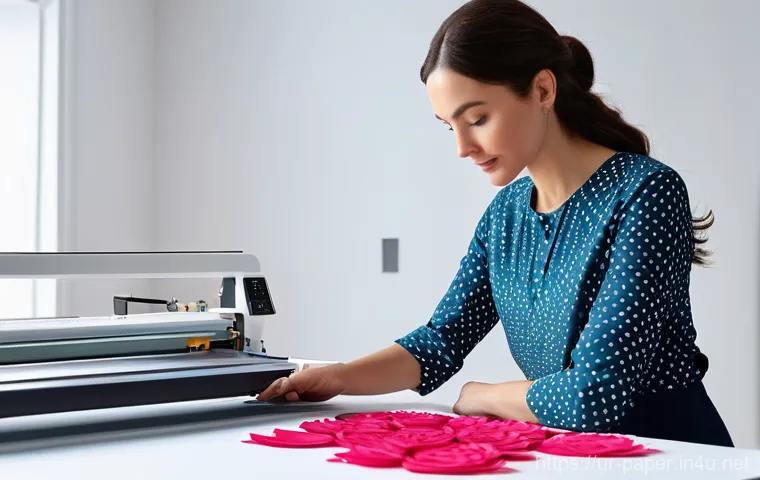 종이공예의 역사 - A vibrant, eye-level flat lay photograph showcasing a diverse range of paper crafting techniques and...