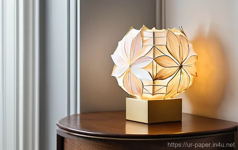 종이공예를 배우는 방법 - **Prompt 2: Intricate Quilled Artwork on a Card**
    "A close-up shot of an exquisitely detailed qu...