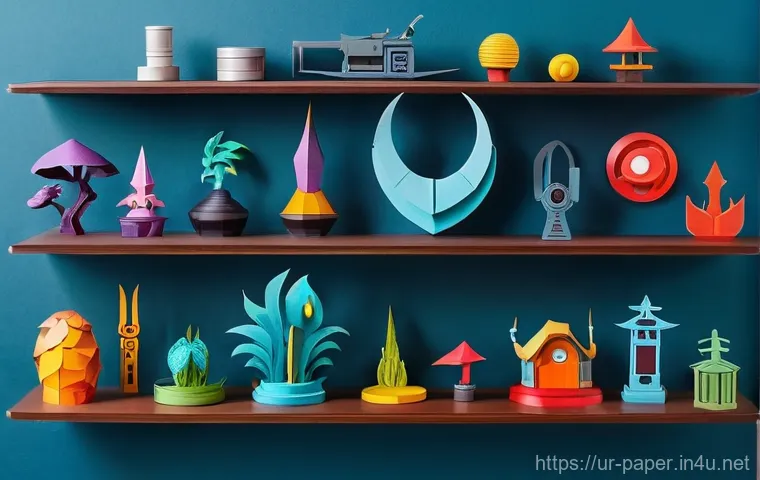 종이로 만든 게임 소품 - **Prompt 2: The Genesis of a Master Sword**
"A close-up shot focusing on the intricate process o... 종이로 만든 게임 소품 - **Prompt 2: The Genesis of a Master Sword**
"A close-up shot focusing on the intricate process o...